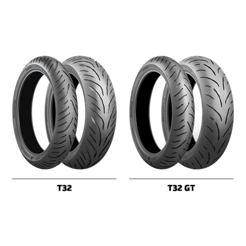 Bridgestone Battlax Sport Touring T32 190/55ZR-17 75W Rear Motorcycle  (12677)