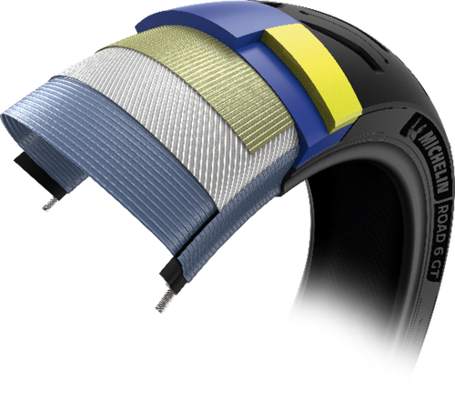 Michelin Road 6 GT 120/70ZR-17 58W Front Motorcycle