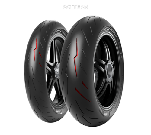 Pirelli Diablo Rosso IV 200/55ZR-17 78W Rear Motorcycle (3979800