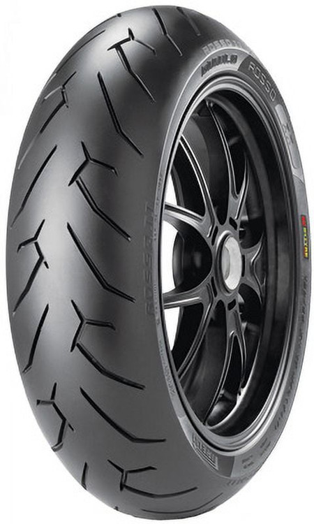 Pirelli Diablo Rosso II 190/55ZR-17 75W Rear Motorcycle - American