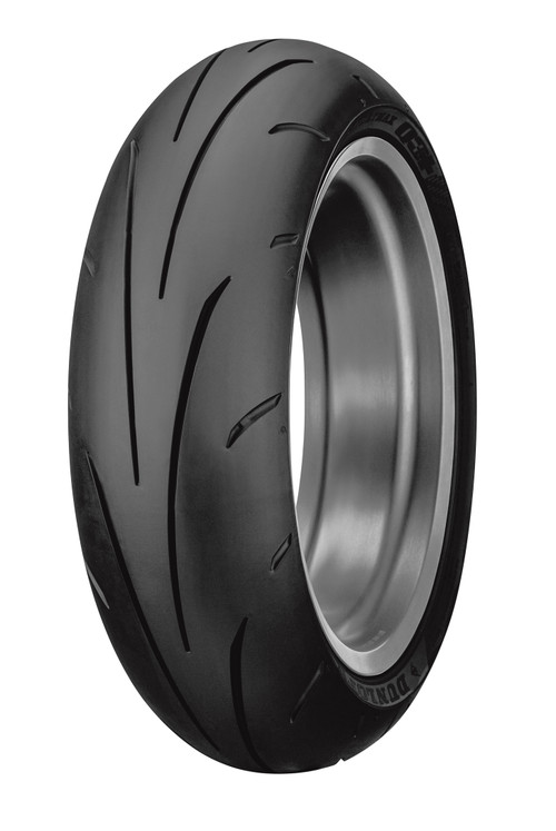 Dunlop Sportmax Q3+ 180/55ZR-17 73W Rear Motorcycle - American