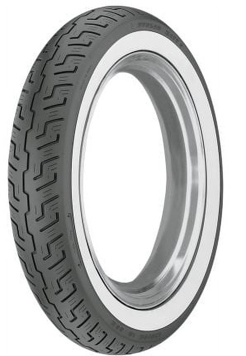 Dunlop K177 120/90-18 65H Front Whitewall Motorcycle - American