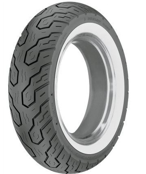 Dunlop K555 170/80-15 77H Wide Whitewall Rear Motorcycle