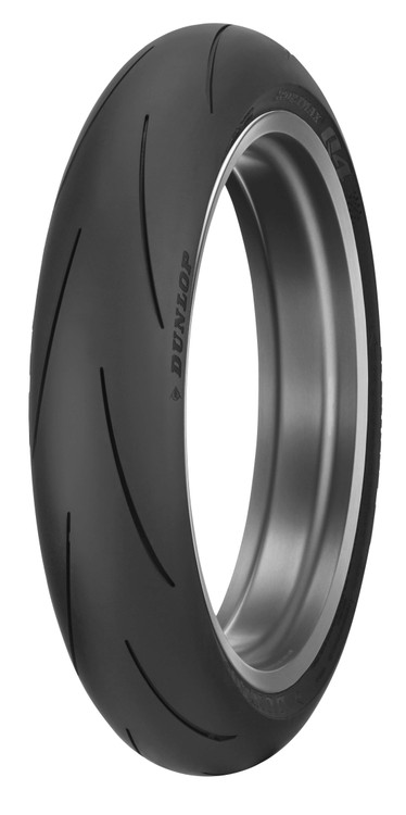 Dunlop Sportmax Q4 120/70ZR-17 58W Front Motorcycle - American