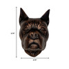 Boxer dog door knocker dimensions