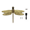 dragonfly door knocker multi piece parts and mounting hardware