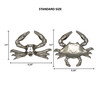 crab door knocker standard size dimensions