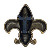 fleur de lys door knocker rear view