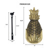 pineapple door knocker premium size dimensions