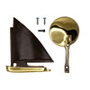 catboat door knocker multi piece parts and mounting hardware