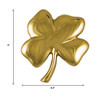 four leaf clover door knocker dimensions