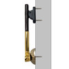 golf putter door knocker mounted side view