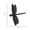 dragonfly doorbell ringer dimensions