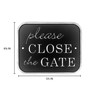 Close the Gate Sign