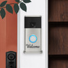 Welcome Video Doorbell Cover (Ring Battery Doorbell 2024 Release)