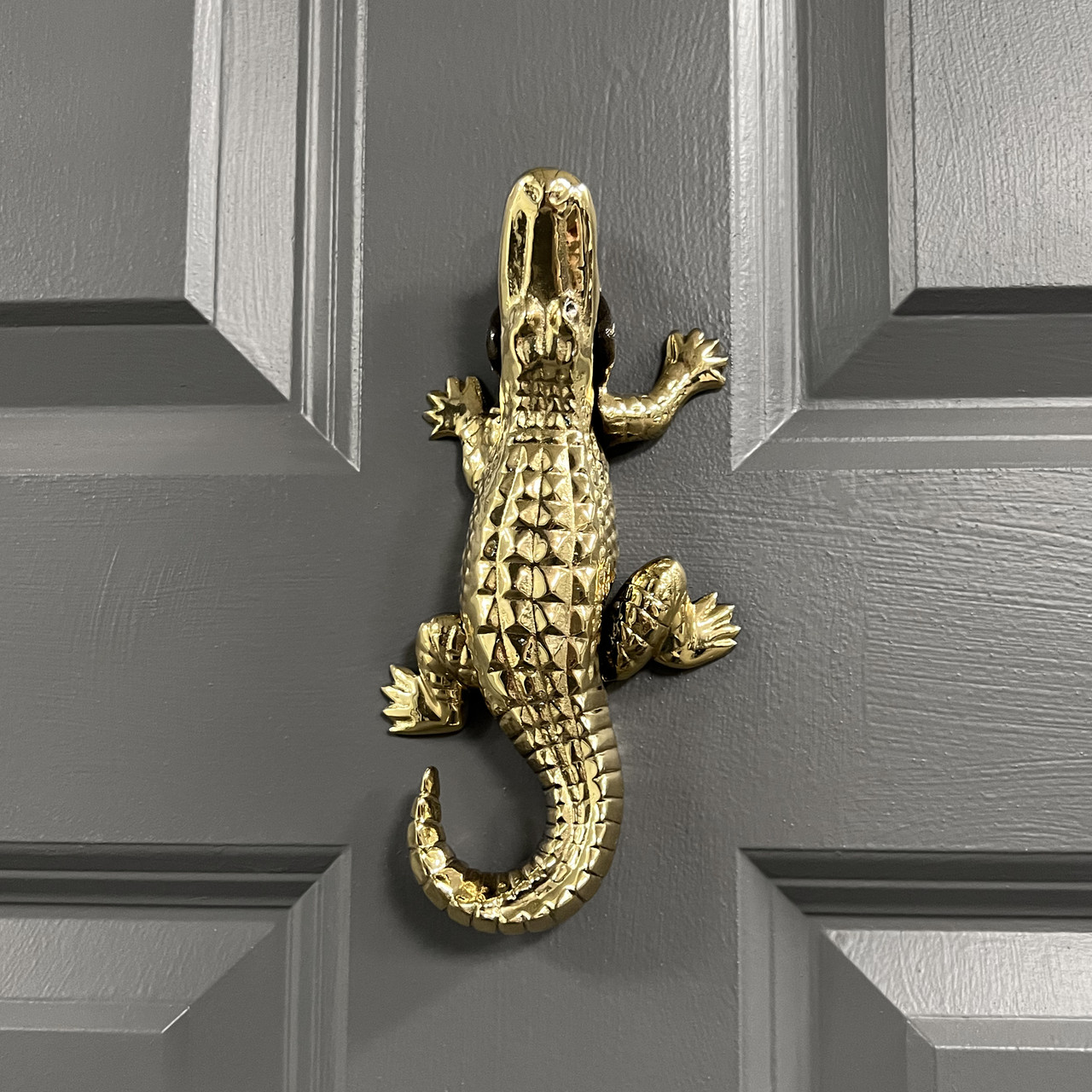Alligator Door Knocker by Michael Healy