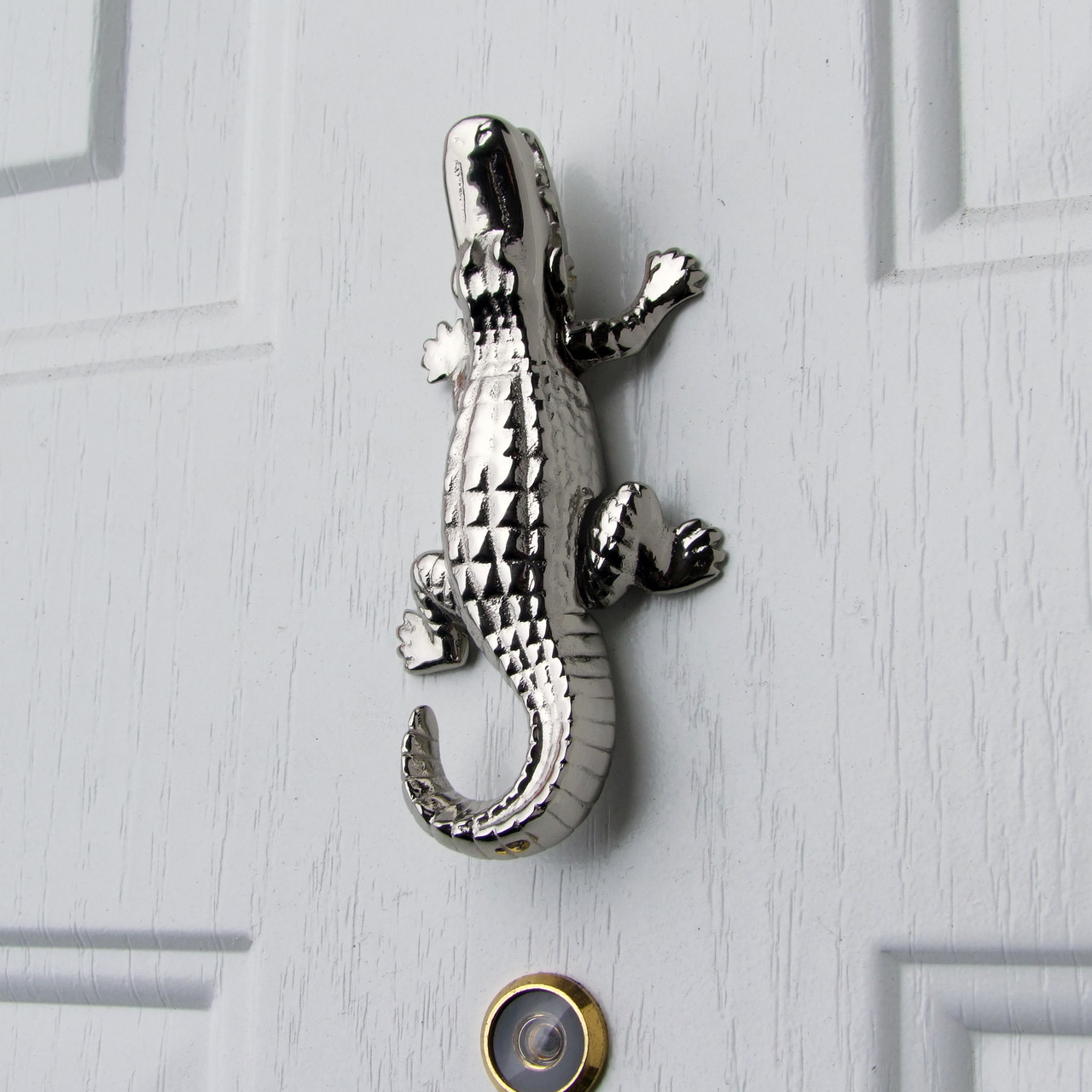 Alligator Door Knocker by Michael Healy