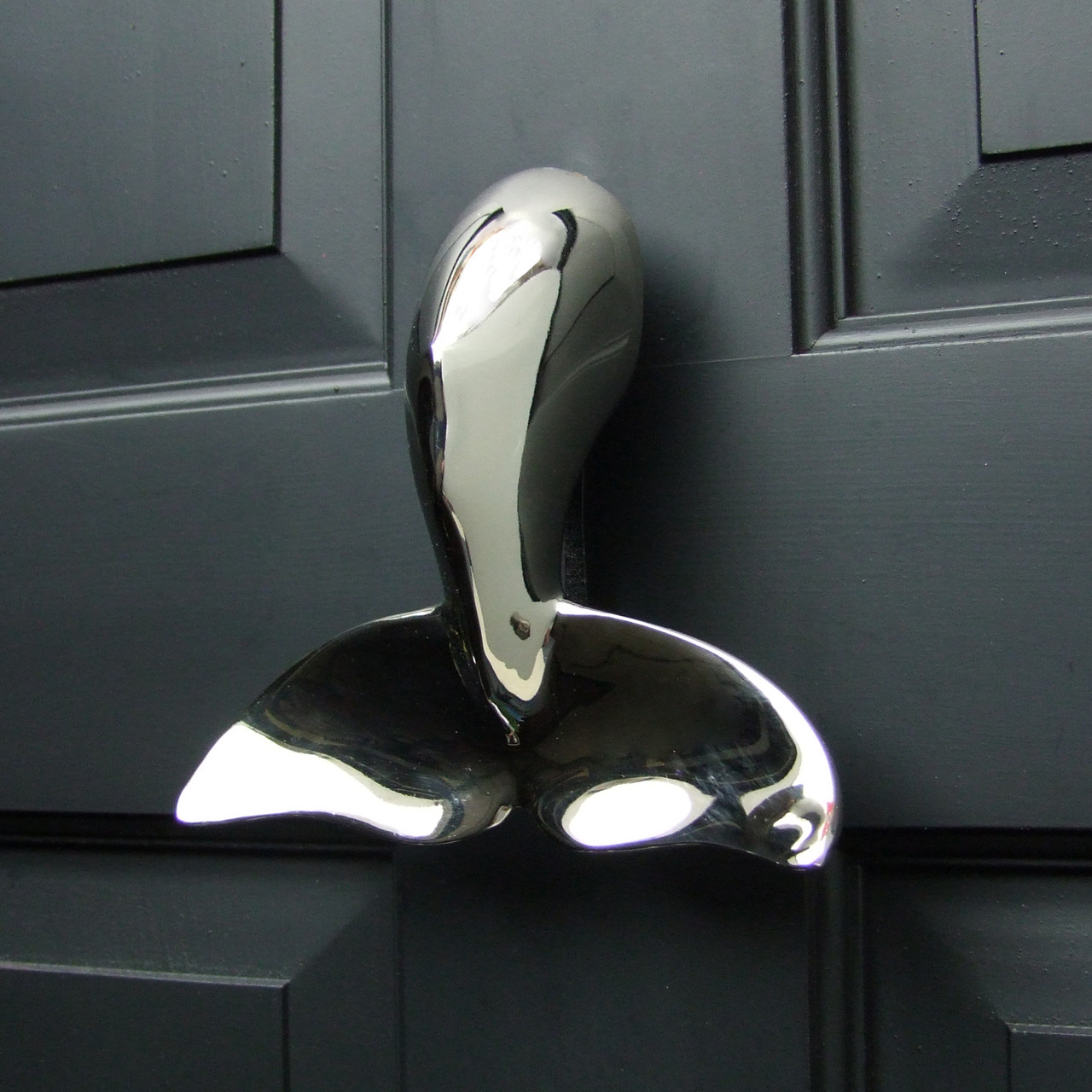 Whale Tail Door Knocker by Michael Healy