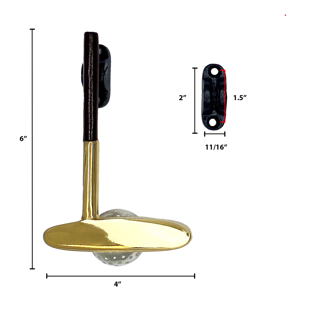 Golf Putter Door Knocker by Michael Healy