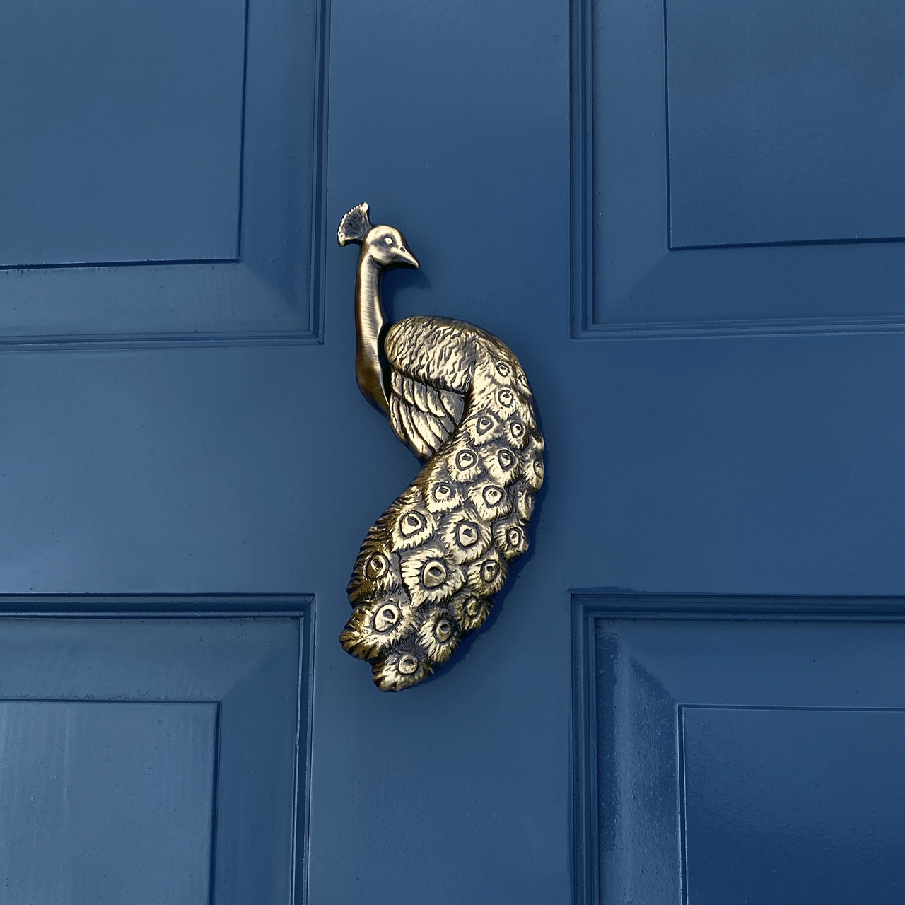 Peacock Door Knocker