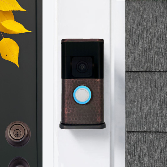 Hammered Video Doorbell Cover (Ring 3, 3 Plus, 4, Battery Plus and Battery Pro)