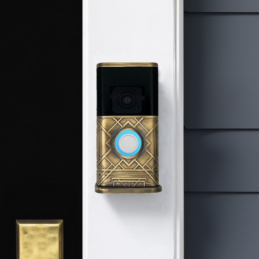 Art Deco Video Doorbell Cover (Ring 3, 3 Plus, 4, Battery Plus and Battery Pro)