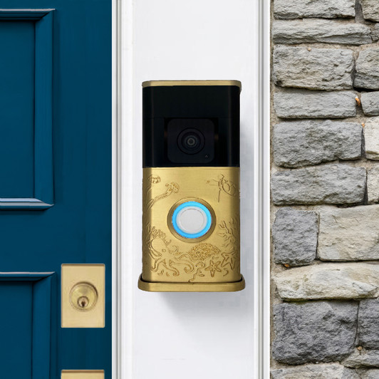 Coastal Video Doorbell Cover (Ring 3, 3 Plus, 4, Battery Plus and Battery Pro)