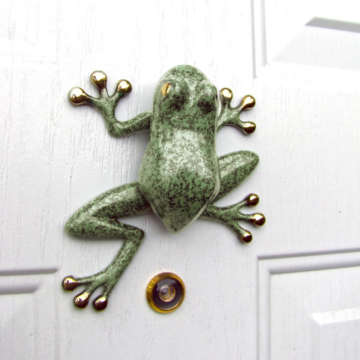 Frog Door Knocker by Michael Healy