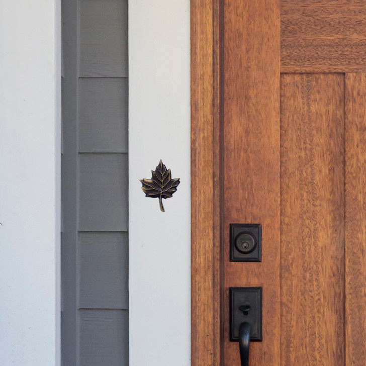 Maple Leaf Doorbell Ringer by Michael Healy