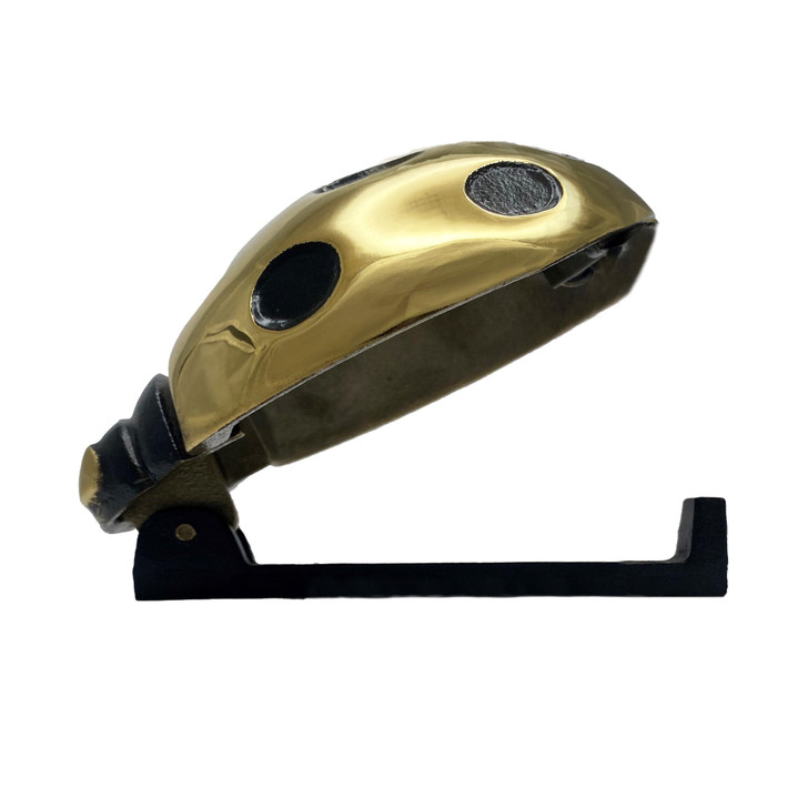 Anatolica Ladybug Door Knocker Solid Brass 5 Inches Tall (Black Oxide - View #5