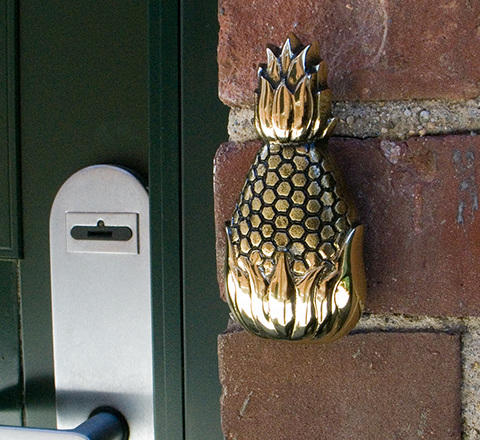  Michael Healy Pinecone Door Knocker - Brass (Premium Size) :  Tools & Home Improvement