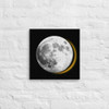 Moon Burn on Canvas Wall Art