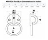 Wall Mount Dimensions