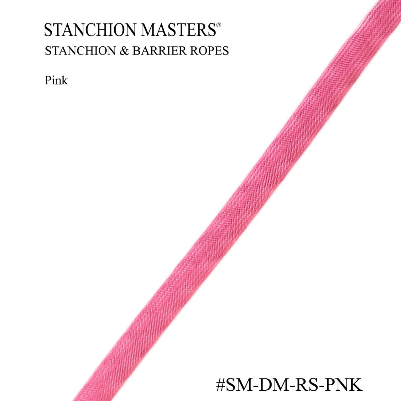 も*。様 RONE PARC Ribbon rope tie (pink) Pink Rope - Thick Pink Stanchion and Barrier Rope
