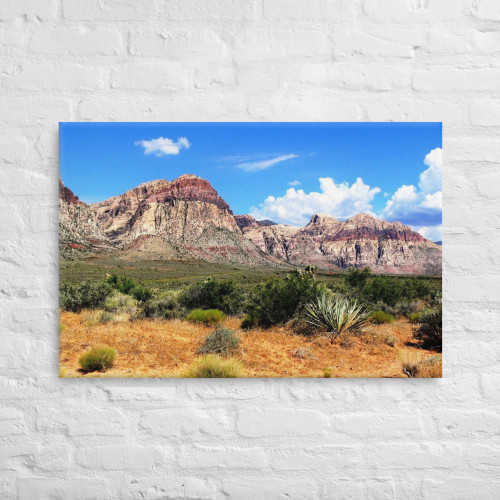 Red Rock Canyon Nevada on Landscape Canvas