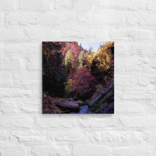 Scenic Kanarra Creek Fall Colors Fiesta Wall Art Scenic Kanarra Creek Fall Colors Fiesta Wall Art