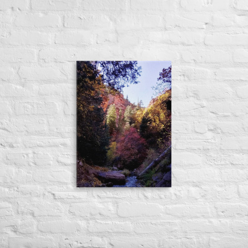 Scenic Kanarra Creek Fall Colors Fiesta Wall Art Scenic Kanarra Creek Fall Colors Fiesta Wall Art