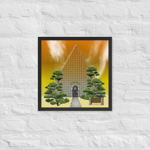 The Pyramid Pub Framed Poster