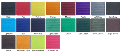 Solid Retractable Stanchion Belt Color Options Solid Retractable Stanchion Belt Color Options