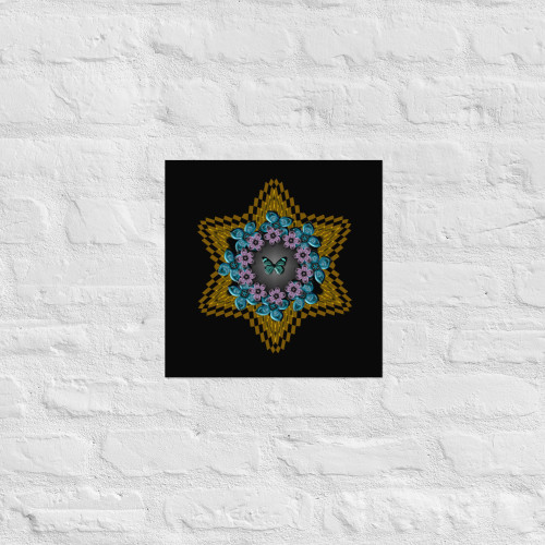 StarFly Unique Butterfly Poster