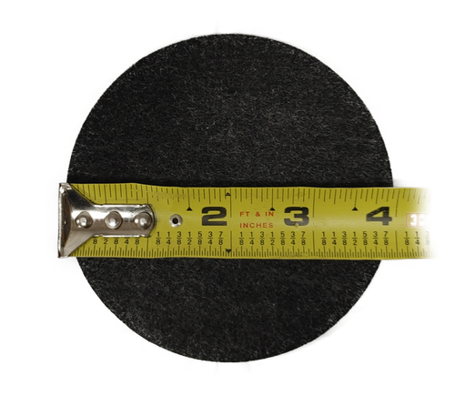4 Inch Round Adhesive Felt Furniture Pad