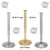 Heavy Duty Classic Rope Posts