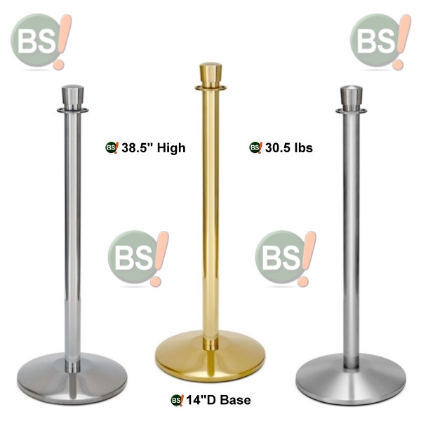 Heavy Duty Rope Post Stanchions