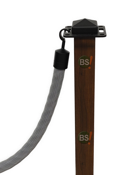 Silver Gray Rope With Hooks