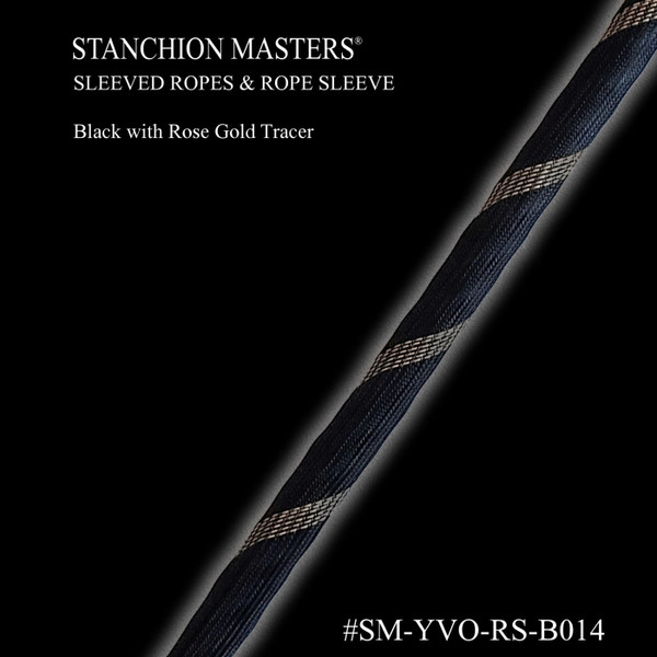 Black and Rose Gold Rope