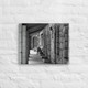 Old Flagstaff Entryway in Black and White on Landscape Canvas