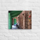 Old Flagstaff Entryway, Full Color on Landscape Canvas