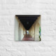 Arch Lined Walkway Wall Art