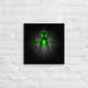 Green Spider Hanging Around Wall Art