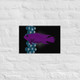 Unique Purple Fish Poster